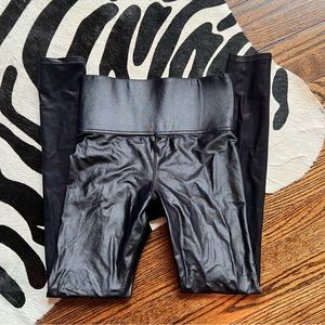 Carbon38 Leggings - Shiny Gunmetal, Full Length